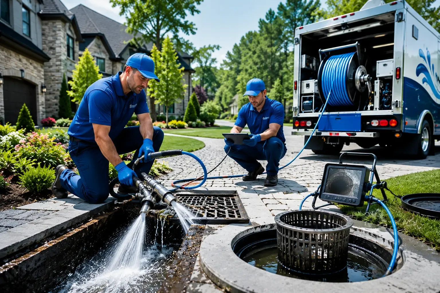 Local outdoor drain cleaning professionals in Andrews, IN